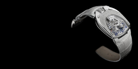 UR-106 White Lotus
Steel/titanium  with white diamonds
2015