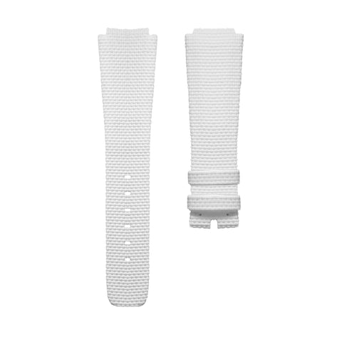 URWERK UR-102 Reloaded white replacement strap.