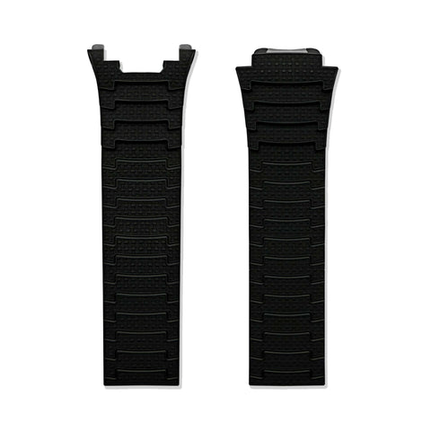 URWERK UR-150 rubber strap black replacement strap.