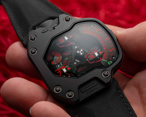 UR-110 PTH BLACK RED LIMITED EDITION OF 20 PIECES